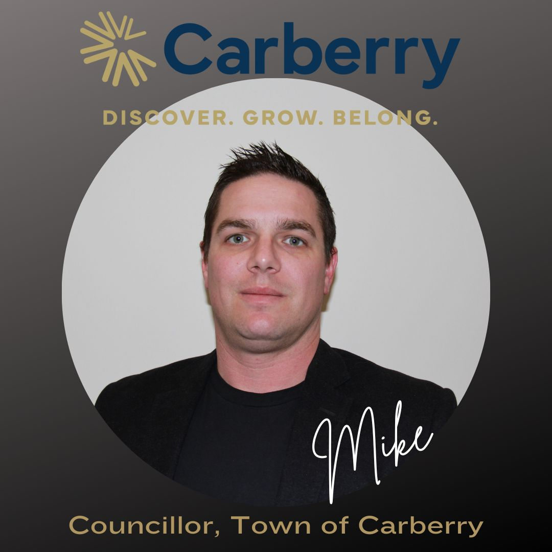Headshot of Councillor Mike Sudak. There is a man wearing a black shirt in front of a blank background.